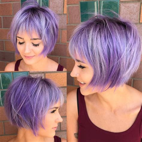 24 Short Lilac Hairstyles Hairstyle Catalog