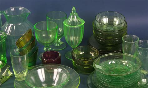 Lot Detail Collection Of Vintage Glassware