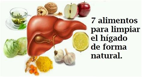 7 Alimentos Para Limpiar El Hígado Naturalmente