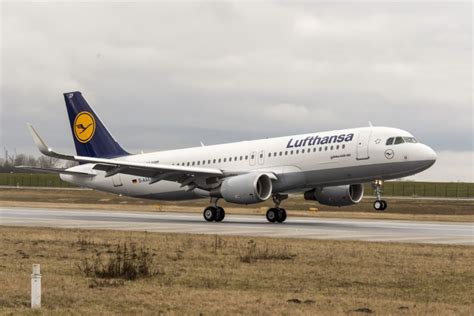 Lufthansa Holt Ihren Ersten Airbus A320 Mit Sharklets Ab