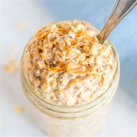 Peanut Butter Overnight Oats Easy And Healthy Vegan Breakfast