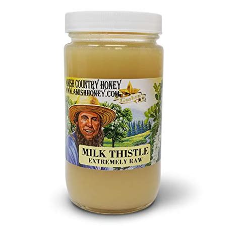 Goshen Honey Amish Extremely Raw Milk Thistle Honey Percent Natural
