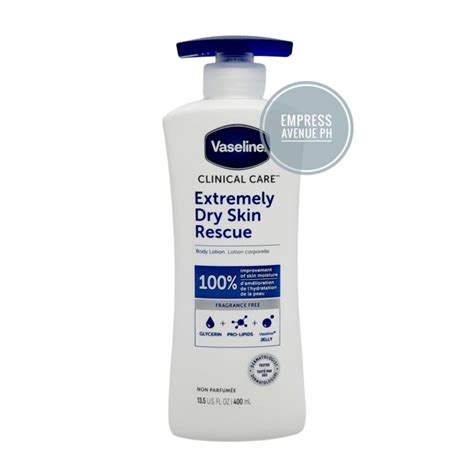 Vaseline Clinical Care Extremely Dry Skin Rescue Body Lotion Fragrance