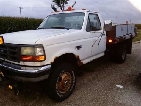 1994 Ford F350 4wd Dually 73 Idi With Turbo Non Power Stroke For Sale