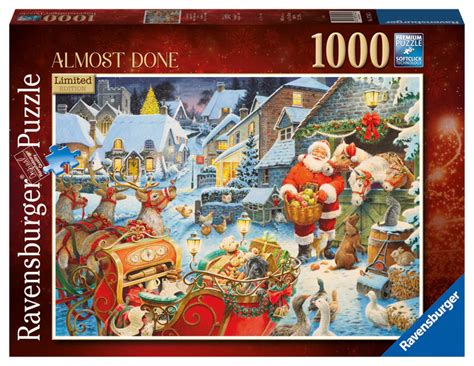 Ravensburger Christmas Limited Edition 2023 Almost Done 1000 Piece