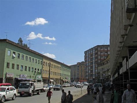 Italian Era Building Piasa Addis Ababa Ethiopia