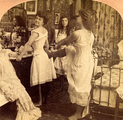 Elegant Victorian Fashion Part Undergarments And Accessories