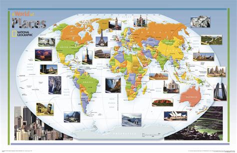 World Of Places By National Geographic Shop Mapworld