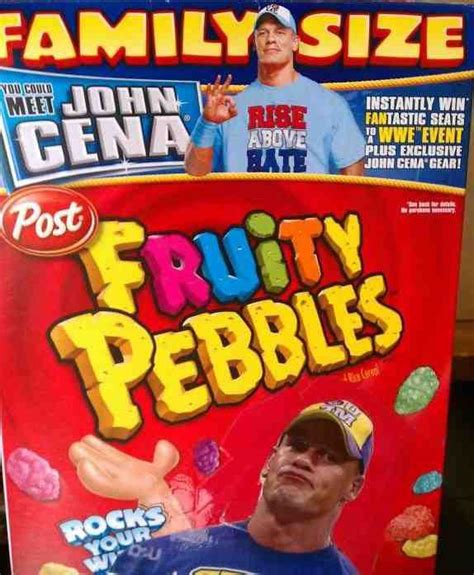 New John Cena Fruity Pebbles Box Wwe