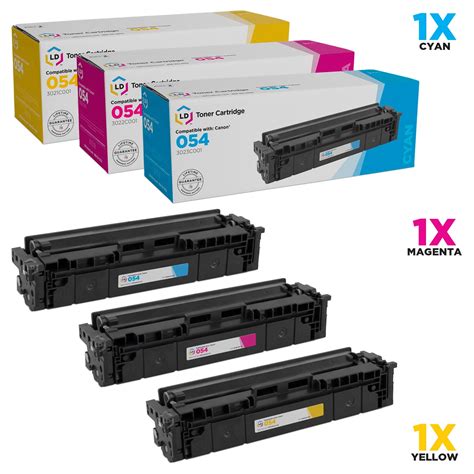 Ld Compatible Replacements For Canon 054 Toner Cartridges Cyan