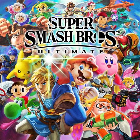 Super Smash Bros Ultimate Official Hi Res Icon Nintendoswitch