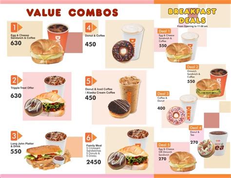 Dunkin Donuts Breakfast Hours Menu And Prices Updated 2023 2024