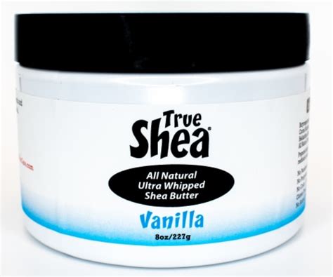 True Shea® All Natural Vanilla Ultra Whipped Shea Butter 8 Oz Kroger