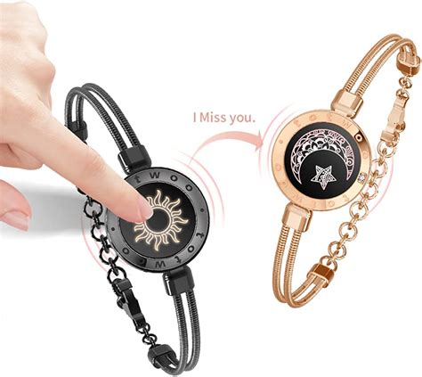 totwoo couple bracelet smart long distance relationship ts love bracelets for couples