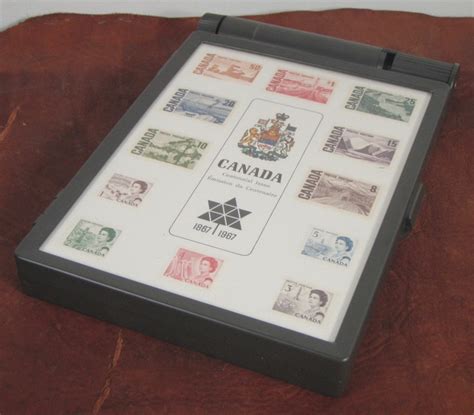 1967 canada centennial issue 12 piece stamp set in original etsy