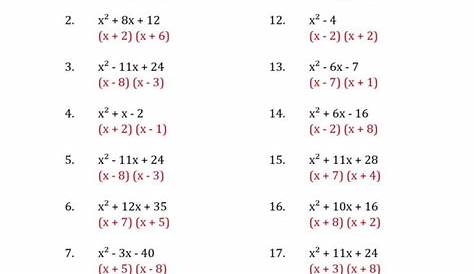 factoring monomials worksheet grade 8