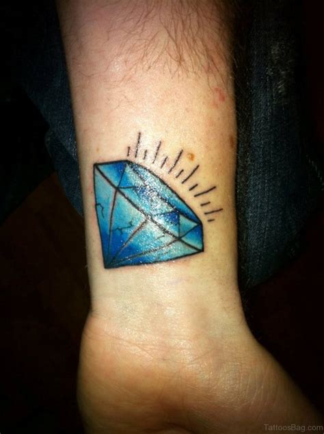 56 Diamond Tattoos On Wrist Tattoo Designs