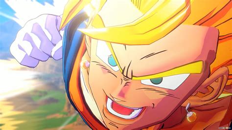 Experience the fierce fight of trunks' life in the world of despair in this new story arc! Dragon Ball Z Kakarot: Vegito, Gotenks, and Kid Buu screenshots - DBZGames.org