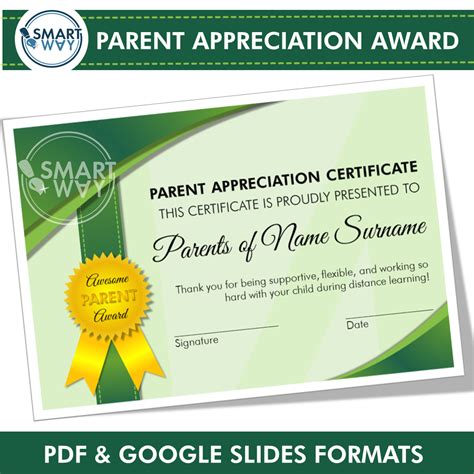 Appreciate The Cooperation And Support Of Parents With This Editable