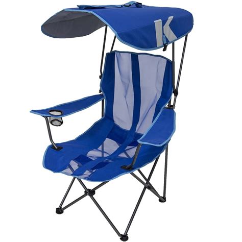 The kelsyus chair is solidly built, offering a sturdy construction. Kelsyus Folding Chair with Shade Canopy