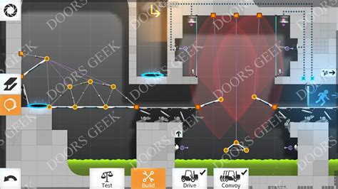 Bridge Constructor Portal Level 20 Convoy Solution ~ Doors Geek