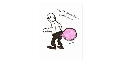 Bubble Butt Postcard Zazzle