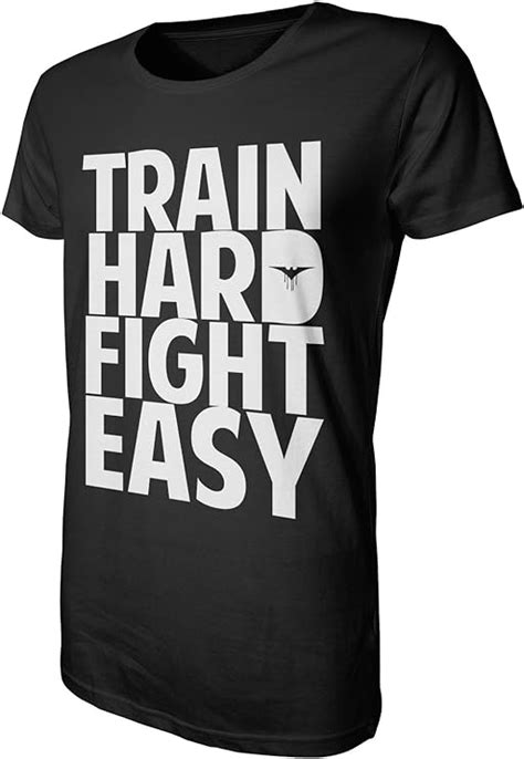 Train Hard Fight Easy Mma Bjj Preshrunk Cotton Clothing