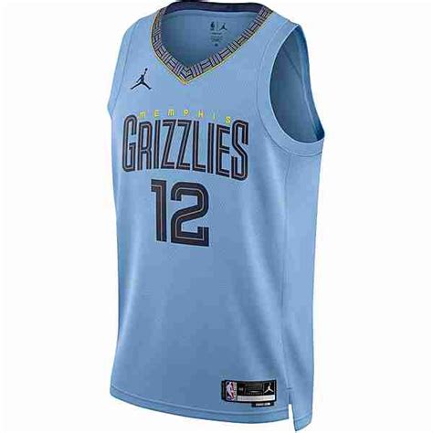 Nike Ja Morant Memphis Grizzlies Spielertrikot Herren Light Blue Im