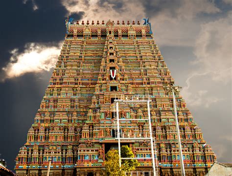 Srirangam Temple Trichy, Tamil Nadu. Architecture work The… | Flickr
