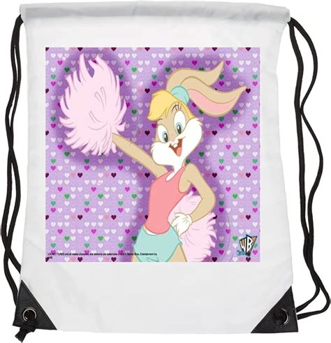 Sensational Lola Bunny Cheerleader Hd Multi Colored Heart Background