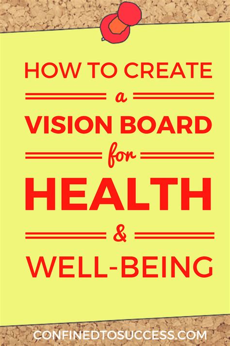 Create A Healing Vision Board For Optimal Health