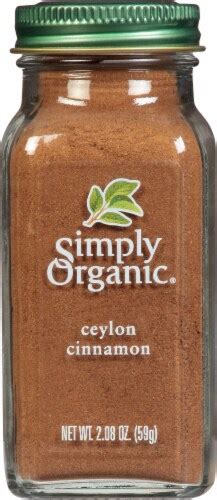 Simply Organic Ceylon Cinnamon 208 Oz Harris Teeter