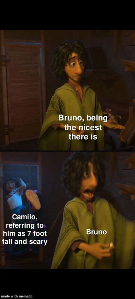 Encanto Disney Disneyencanto Meme Memes Bruno Brunomadrigal Madrigal Camilo