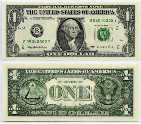 1 Dollar Bill Clip Art
