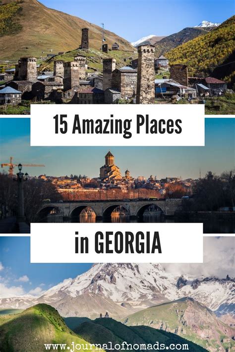 15 Amazing Places To Visit In Georgia The Country Europe Journal Of