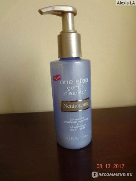 Средство для снятия макияжа Neutrogena One Step Gentle Cleanser
