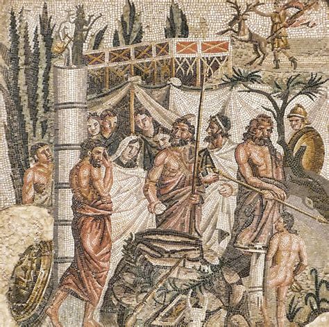 Roman Times The Beautiful Mosaics Of Empúries