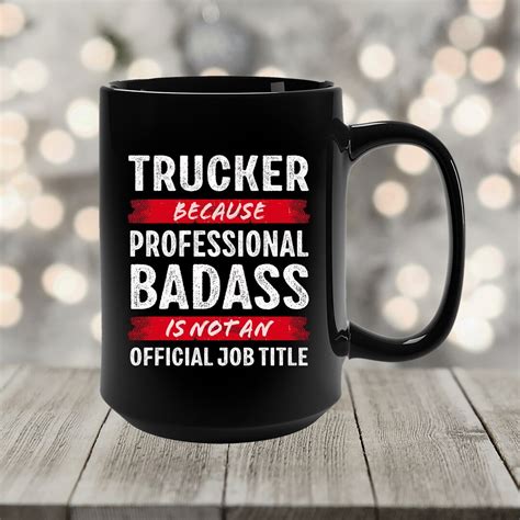 Trucker Mug Funny Trucker T Funny Trucker Mug Trucker Cup