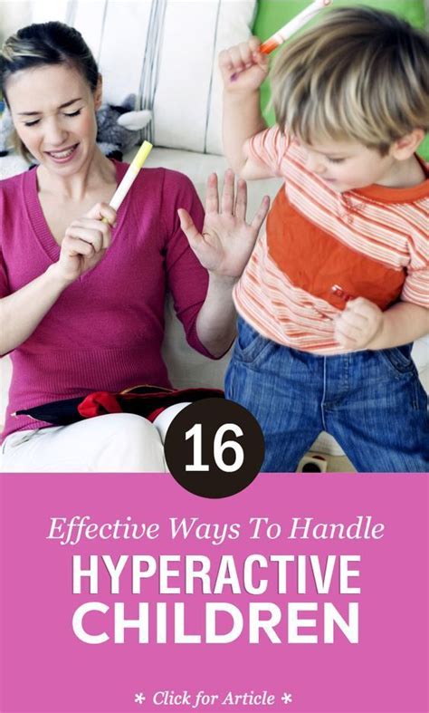 20 Effective Ways To Handle Hyperactive Children Artofit