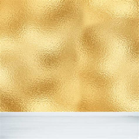 Creative Wallpaper Add A Touch Of Luxury With Rippled Gold Foil