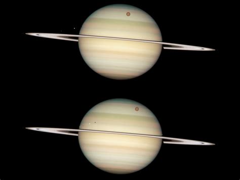 Photo Sequence Of Saturn 24 February 2009 Esahubble