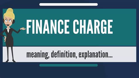 All charges that the borrower pays for the use of funds including interest, fees and other charges paid directly for the use of credit, or indirectly as a condition for the extension of credit. What is FINANCE CHARGE? What does FINANCE CHARGE mean ...