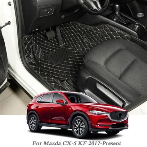 Car Styling Pu Leather Foot Mat For Mazda Cx 5 Kf 2017 Present Lhd