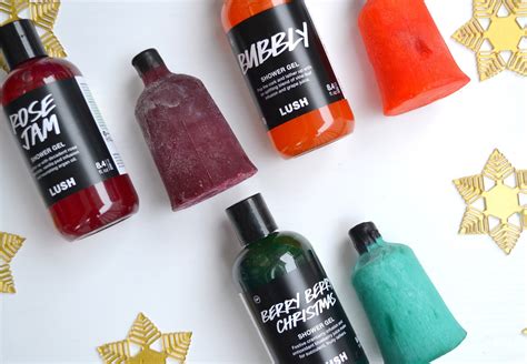 Holiday Getting Completely Naked With Lush Shower Gels And Body