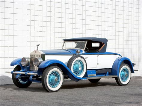 1928 Rolls Royce Phantom Piccadilly Roadster Hd Desktop Wallpaper