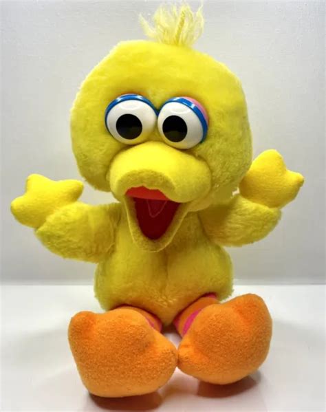 Sesame Street Big Bird Plush Tyco 1995 11 Jim Henson Production 1400