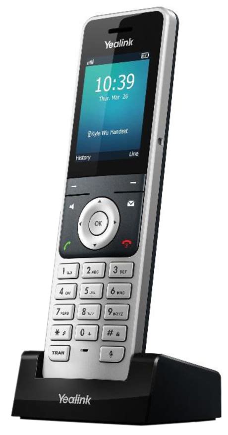 Yealink W56H - DECT трубка для IP телефона Yealink W56P [W56H] - Купить у официального парнера ...