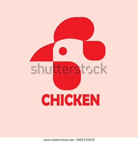 Chicken Logo Design Vector Chicken Logo Stock Vector Royalty Free
