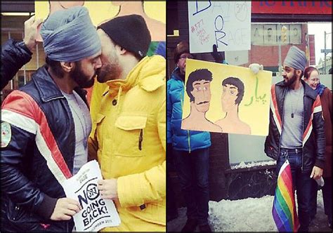Gay Sikh Caught Kissing A Man Pic Goes Viral See Pics Lifestyle News India Tv