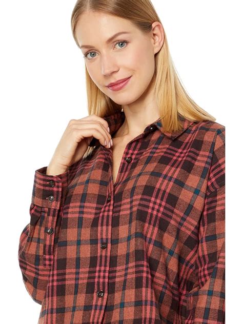 Pendleton Petite Favorite Plaid Flannel Shirt FREE SHIPPING Zappos Com